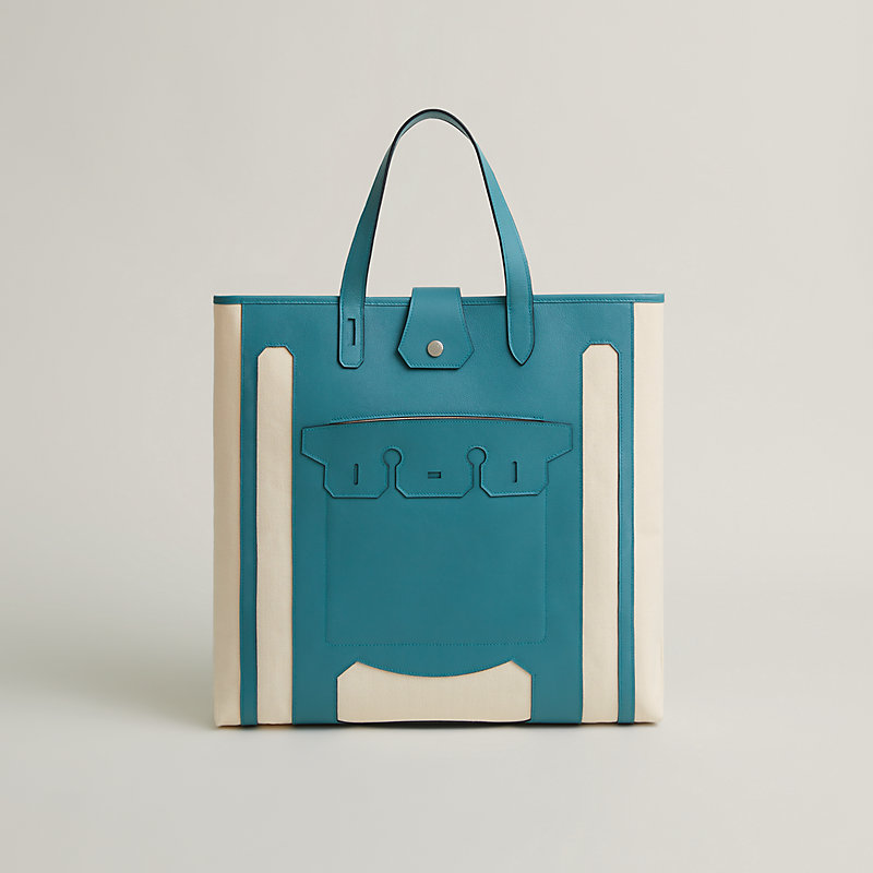アートな装いで差をつけるHERMES Sac decoupe Monsieur Bバッグ Monsieur B cutting tote bag, large model | Hermès Mainland China